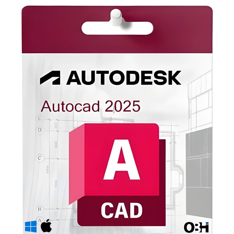 AutoDesk AutoCAD 2024 - 2025 product box